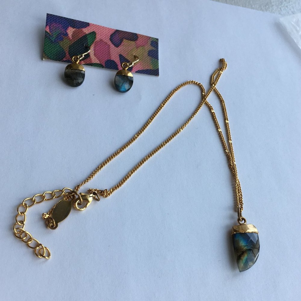 labradorite necklace